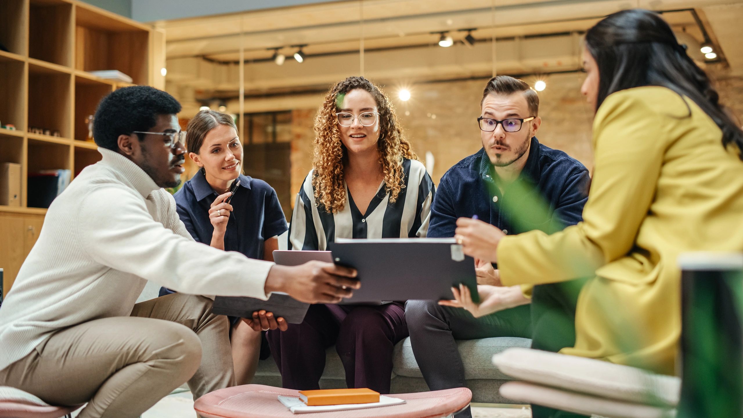 Procurement team planning hardware sourcing